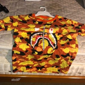 bape camo t-shirt